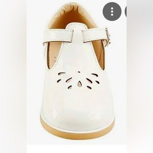 The Doll Maker Girls T-Strap Mary Jane-TD183019F-8 Pure White